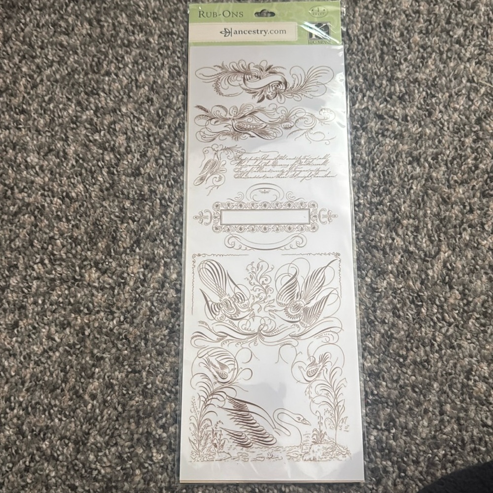 Stamp and stencil kit starter! Brand new stamp kit never used or opened !